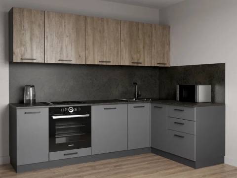 Кухонный гарнитур Умбра 2600х1600 МДФ