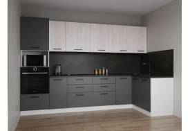 Кухонный гарнитур Санторини 3200х1400 МДФ