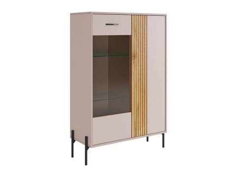 Комод со стеклом Доминика