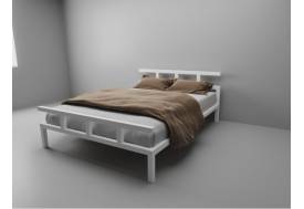 Кровать металлическая Лофт 1600 белая