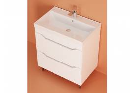 Тумба Сохо 60 напольная 2 ящика раковина Океан 60