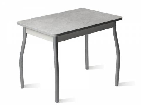 Стол раздвижной Орион.4 900 пластик серый камень - комплект ног №1.1