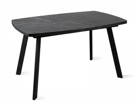 Стол раздвижной Прованс.1 пластик мрамор черный - комплект ног №12.1