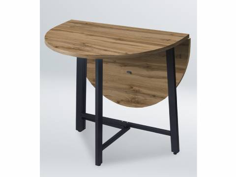 Стол раскладной пристенный Гелиос.4 дуб вотан