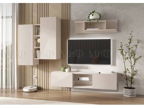 Гостиная навесная Флэш Кашемир