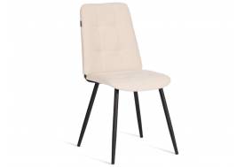 Стул обеденный Asti флок молочный