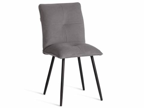 Стул обеденный Sweet LT флок серый
