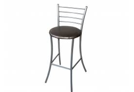 Стул Барный ДХ-2 обивка светлый перламутр