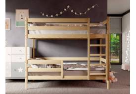 Двухъярусная кровать без крыши без покраски 80х190 см