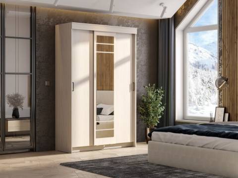 Шкаф-купе ШКП 7 Ясень Анкор светлый