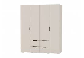 Шкаф 4-х дверный с четырьмя ящиками 4-75933