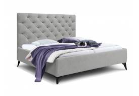 Кровать Фрейм 1800 Каретная стяжка высокие ножки с подъемом вивальди 14