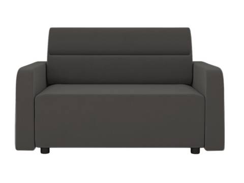 Диван Уппса Серый велюр