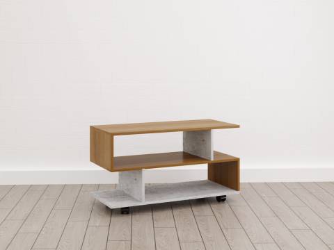 Журнальный стол (С-24) Soft комбинированный