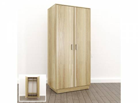 Шкаф глубокий для одежды (О-15) Eclectic lite одноцветный Дуб рокпайл