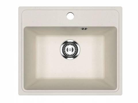 Кухонная мойка Uperwood ECON UPD-408-001 белая матовая
