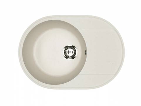 Кухонная мойка Uperwood ECON UPD-107-001 белая матовая