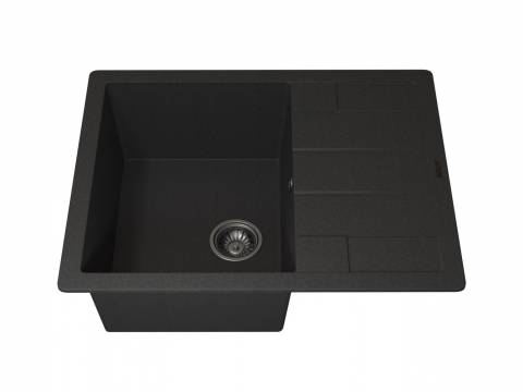 Кухонная мойка Uperwood Quartz UPD-03-04 черная матовая