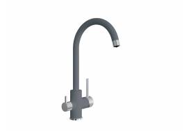 Смеситель Uperwood Quartz UPD-01-03 серый