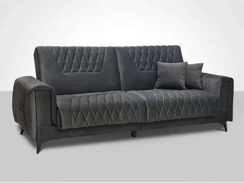 Диван Флирт 4 со съемным чехлом Торонто графит