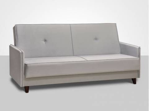 Диван Лайт 3 Белюкс сильвер