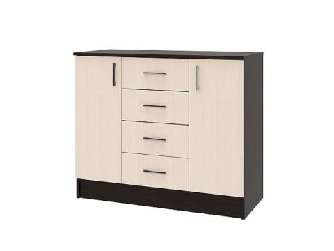 Комод К1000 2Д София венге/дуб белфорт