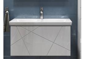 Тумба Geometry 800-0-1 Como навесная белый