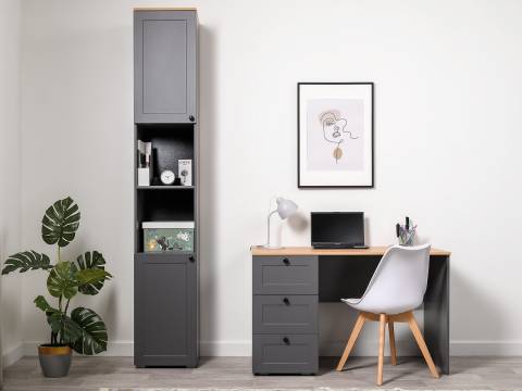 Домашний офис Остин Серый Графит