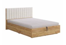 Кровать с подъемным механизмом Юлия 160х200 см дуб крафт золотой