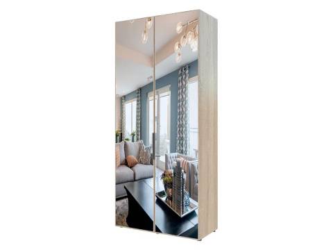 Шкаф Гранд ГШБ/2-23-10-11 (двери тип 1) с зеркалами