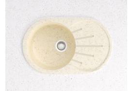 Мойка каменная врезная МК МВ110-Q2 бежевый