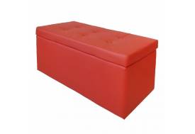 Пуф с крышкой Мартин красный