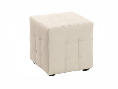 Пуф Тип 1 кожзам бежевый