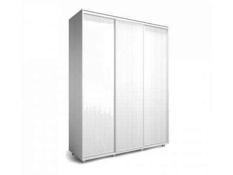 Шкаф-купе Удачный ОУ 21-6-000 белый трехдверный