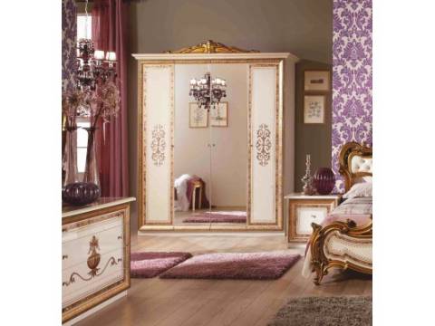 Шкаф 4-х дверный Анита