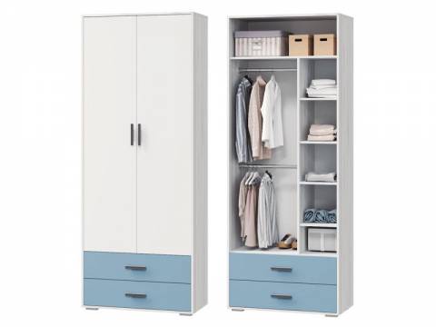 Шкаф для одежды с ящиками Стич