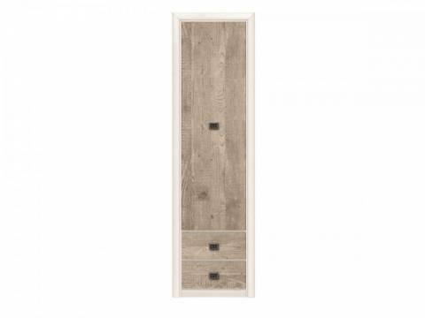 Шкаф REG1D2S Коен Ясень Снежный