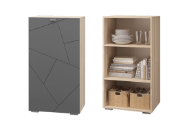 Шкаф-тумба Скайлайн графит