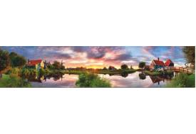 Фартук с фотопечатью Дом у озера SP219