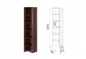 Угловой пристрой правый Беатрис № 14 орех