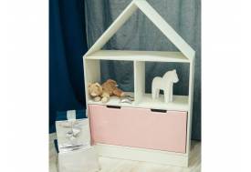 Стеллаж-домик широкий МДФ