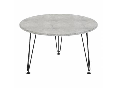 Стол журнальный Крит бетон светлый