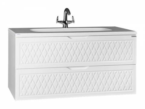 Тумба подвесная под умывальник Stella 100 3D В2