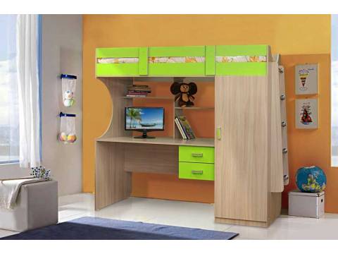 Уголок школьника с кроватью №2