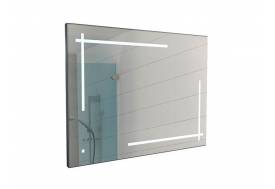 Зеркало Рэй Ray 90 black с подсветкой Sansa